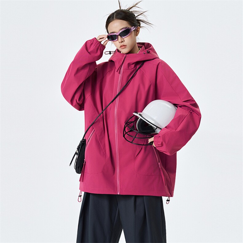 秋季新款现货连帽夹克男冲锋衣上衣外套DSA157B-JK7986-特P66图片