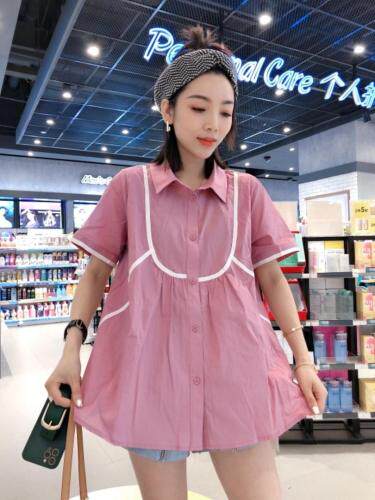 夏季娃娃衫版上衣，超款，女装，一杭