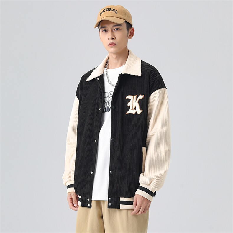 秋季新款棒球服潮牌无影墙针织外套WT2405-P85控138,男装夹克,星座717