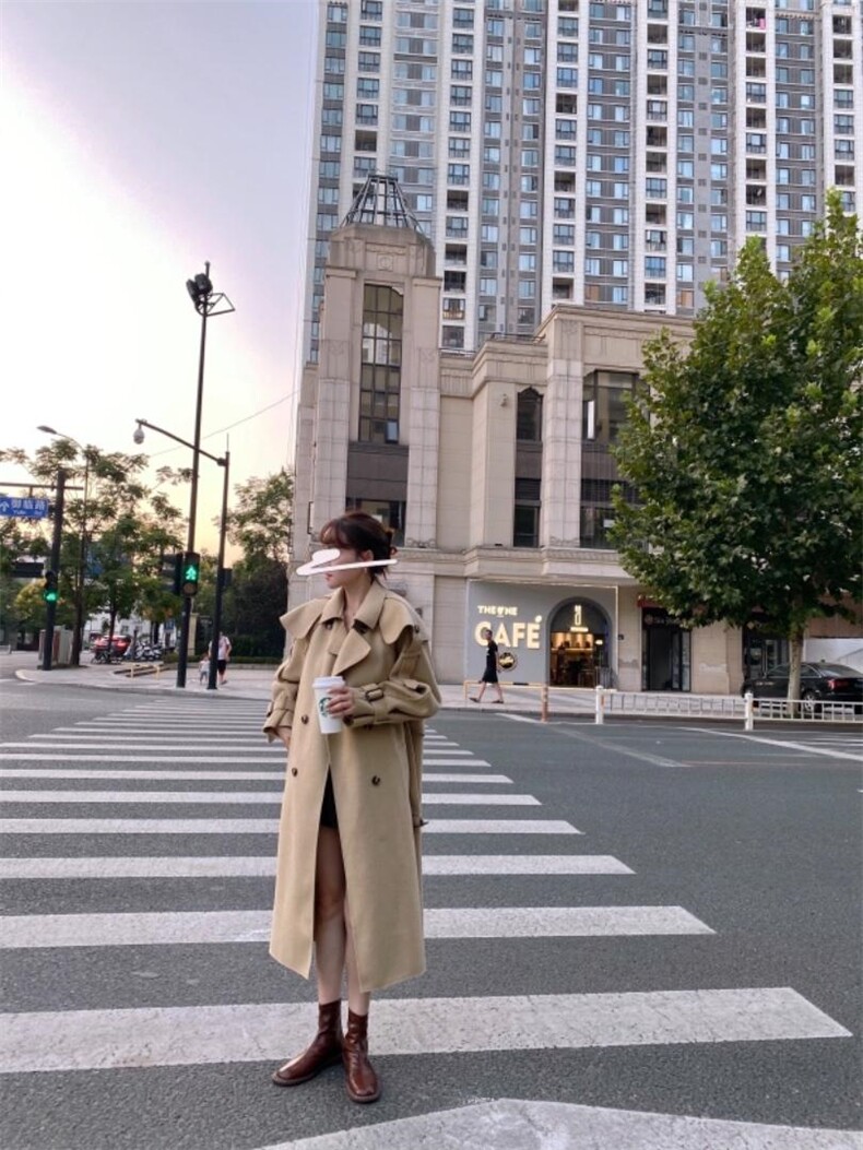 双面呢外套，其它，驿谷