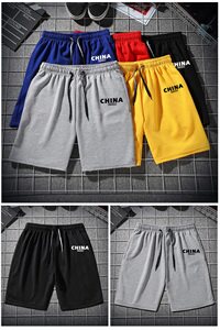 男士运动短裤夏季新款韩版潮流休闲潮牌夏装宽松五分裤子F091图片