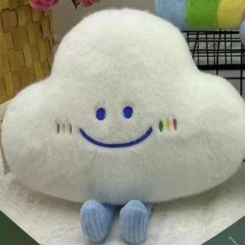 可爱云朵毛绒玩具长腿朵朵云爆款精品公仔玩偶，鑫丰源毛绒玩具厂