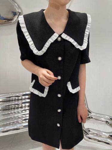 new夏小香风连衣裙，女装连衣裙，Ultra Niche