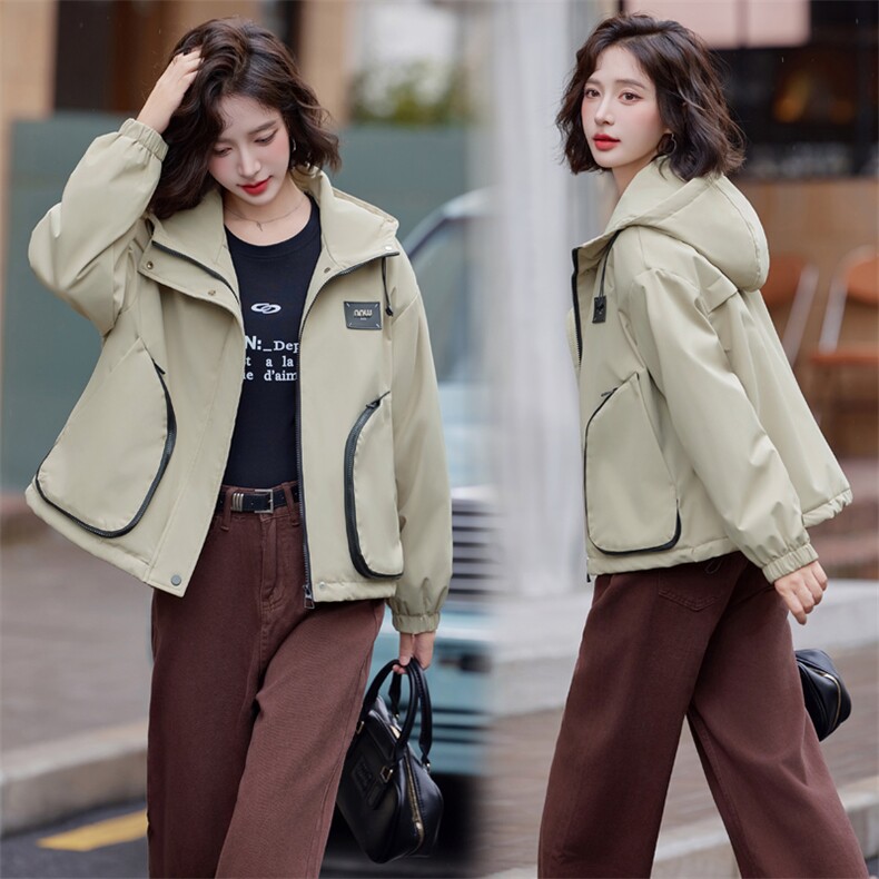 加绒加厚派克棉服女2024新款冬季保暖小个子宽松休闲百搭棉衣外套,女装棉衣/棉服,悦祺