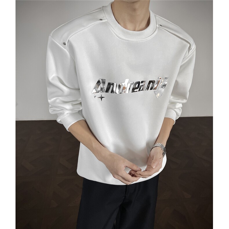 HW2530-特P45控78面布54.2棉45.8聚酯polo领情侣卫衣宽松外套男图片