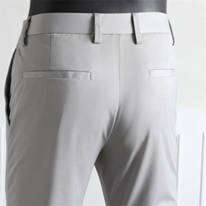 2025新款高弹力刺绣冰丝—九分裤——黑色P5598，男装休闲裤，电商B368