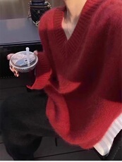 2025年秋季时尚百搭通勤简约休闲V领套衫,女装针织衫/毛衣,琳尚羊绒, 2025年秋季时尚百搭通勤简约休闲V领套衫,女装针织衫/毛衣,琳尚羊绒,