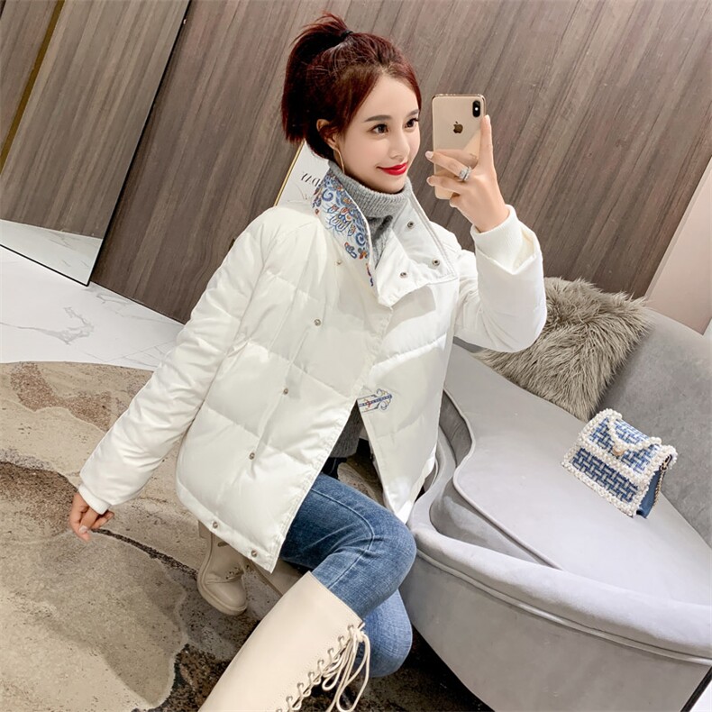 新中式风民族风刺绣羽绒服1939P220K328,女装羽绒服,2C081