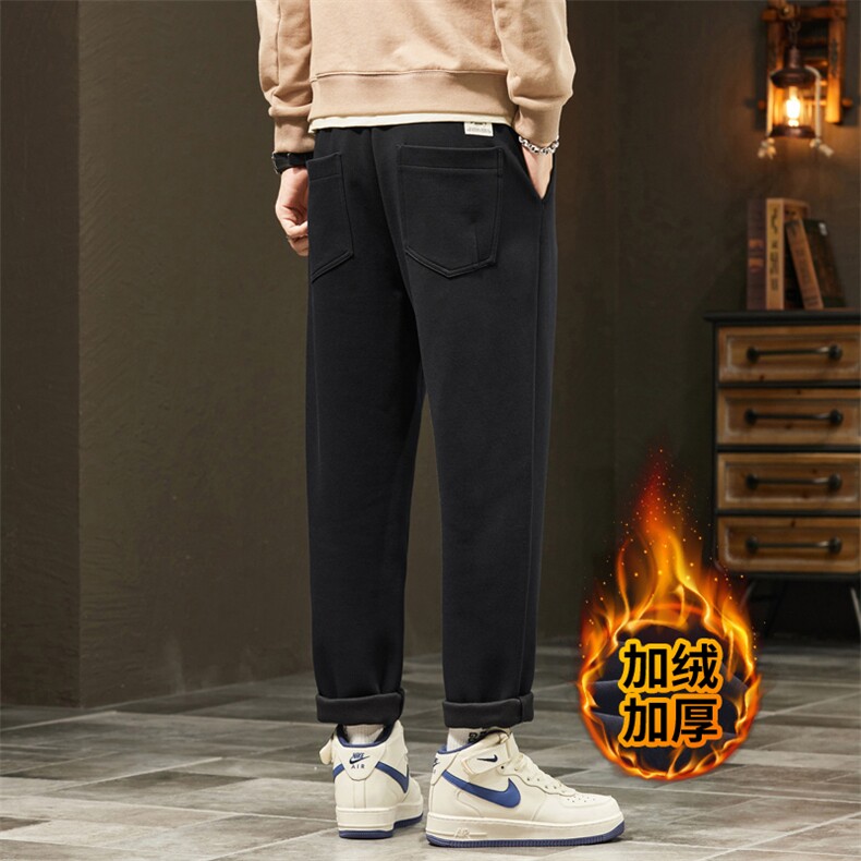 特批工装裤子男士直筒宽松九分锥形休闲运动长裤J830-P40/加绒P50,男装工装外套,星座509