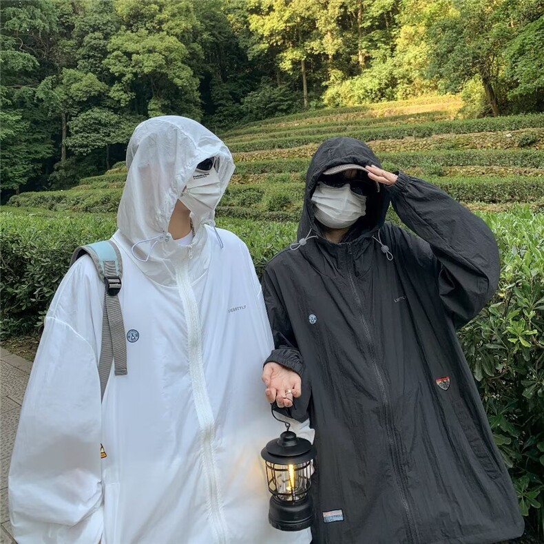 青春流行男夹克文艺潮真抽绳冰丝防晒外套P40,男装夹克,星座1116-2