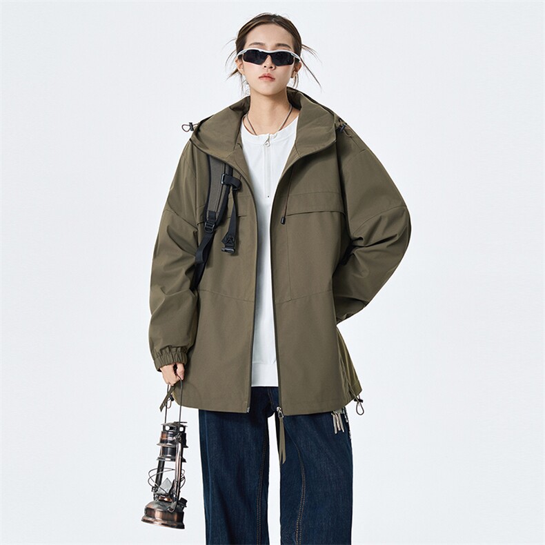 秋季新款现货连帽夹克男冲锋衣上衣外套DSA157B-JK7982-特P66,男装夹克,电商A157B