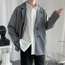 男士休闲胸针西装外套XZ04P46图片