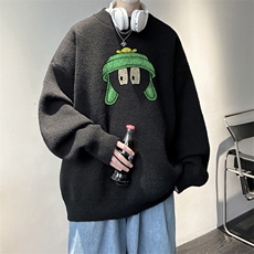 高质量！秋冬季半高领毛衣男士加绒加厚线衣男针织衫男DMY453-P45，男装针织衫/毛衣，电商B371