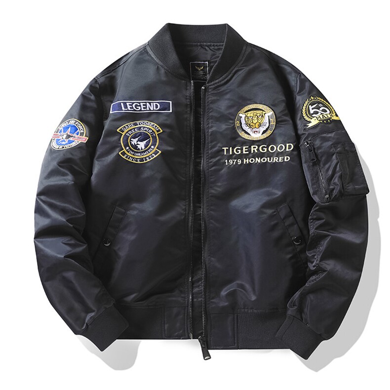 美式潮牌宽松版型飞行服时尚潮牌户外运动休闲,男装夹克,星座210-5(原414-2)
