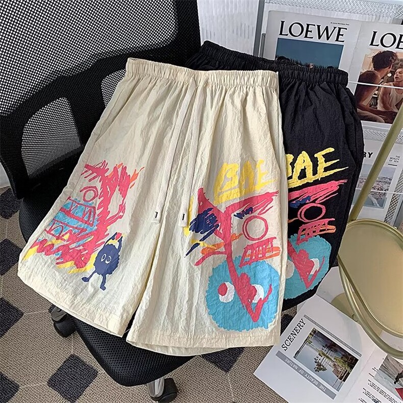 短裤男士夏季薄款速干沙滩五分裤DK807P25,男装牛仔裤,星座1116-2
