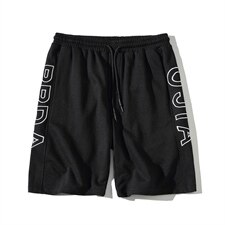 2021夏季新沙发墙日系大码男休闲字母刺绣卫裤绣花短裤K2037-P35，男装休闲裤，电商A001