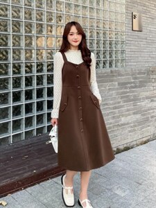 秋季两件套连衣裙,女装连衣裙,西子阁