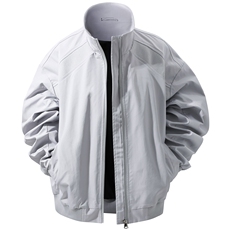JK008立体白底春装拼接工装立领夹克聚酯纤维(M-5XL)TP35，男装夹克，电商A088