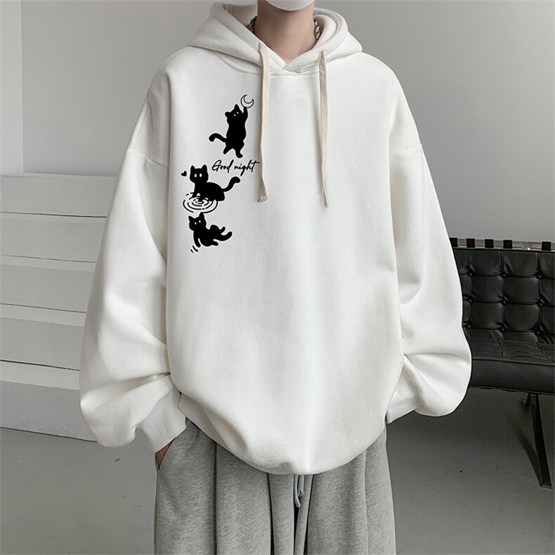 连帽卫衣男大码胖子帽衫大号运动服WY2461-P35,男装卫衣,电商A040