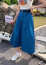 夏季防晒大摆长裙，其它，吾衣酷驿站