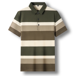 LM6328男士2023年夏季新款百搭T恤男短袖商务休闲体恤男P62图片