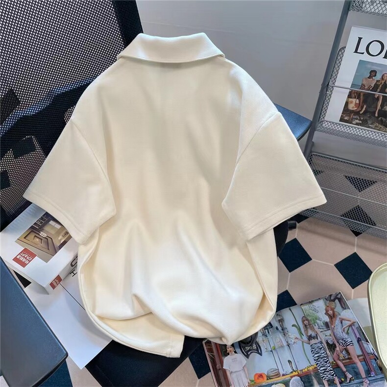 H513-p45学生少女Polo衫套装女夏季学院风短袖短裤两件套,女装套装/套裙,星座617A-2