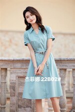 【现货】收腰设计优雅高挑，快来与连衣裙来一次美丽邂逅，女装连衣裙，杰菲娜(6F)