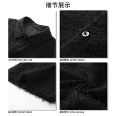 新款潮牌百搭上衣休闲潮流时尚薄款毛绒设计短袖T恤HY770TP35控68，男装T恤，电商A102B