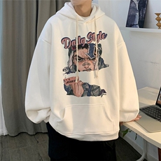 直播360克重磅美式潮牌印花卫衣Y160特P35同步供应华棉品质，男装卫衣，电商A486