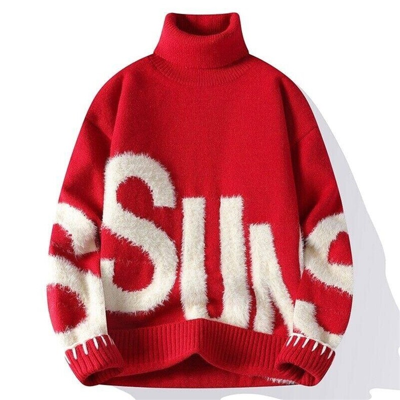 76297-特P60秋冬休闲高领毛衣男长袖针织打底衫，男装针织衫/毛衣，电商D310B