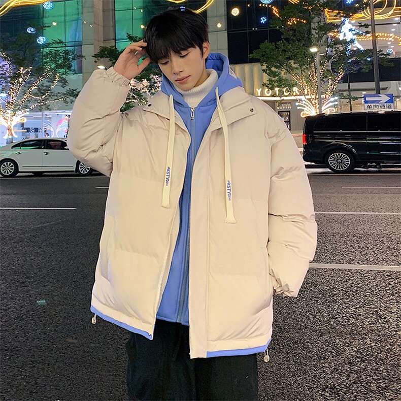 港风夜景2026冬季宽松假两件情侣装棉服棉衣加厚外套M062-P70,男装棉衣,星座717