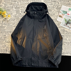冲锋衣卸防风防水摇粒绒冲锋衣登山服外套A068-QZQJK01-TP60，男装夹克，电商A068