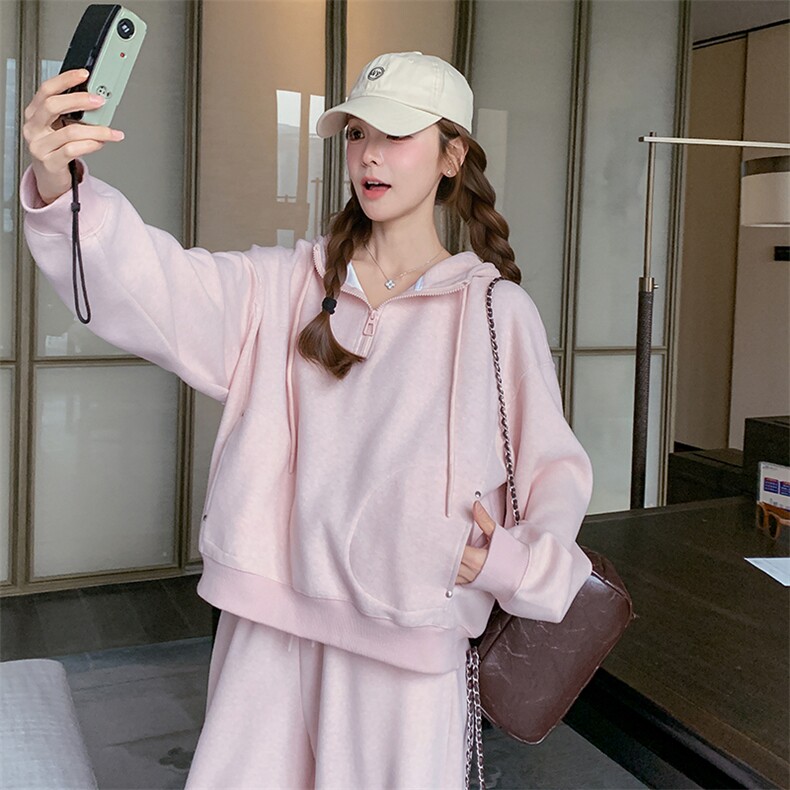 25秋季新款连帽卫衣两件套630-P165-K248,女装套装/套裙,2C317