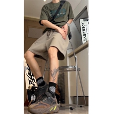 抖音品质KZ05-P40重磅毛圈布卫裤休闲运动短裤，男装休闲裤，星座807