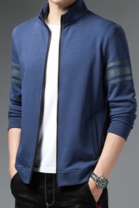 BJ21564钱塘2020-2中青年男士春秋薄款时尚休闲潮流卫衣货稳P80图片