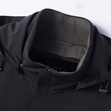 BIJ-N8131男士水貂毛领派克服外套休闲连帽皮草大衣尼克服夹克，男装夹克，电商B360