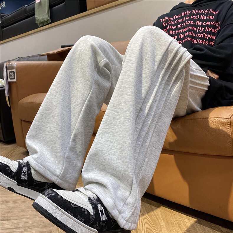 INS秋冬潮流条纹休闲裤 常规K23504-p50控68加绒K23504JR-p60控78图片