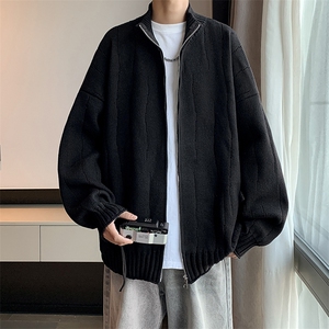 开衫毛衣宽松毛衣潮牌情侣针织衫外套MY05687-P55图片