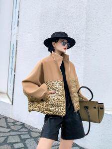 现货冬季新款拼接外套，女装，储辰