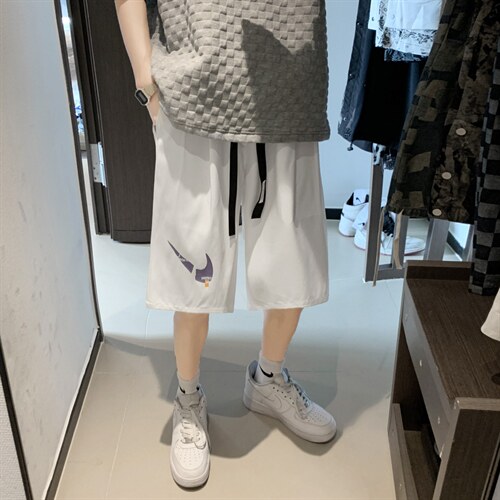 男2023夏新款男装潮流宽松男士五分裤  DK01-特批25图片