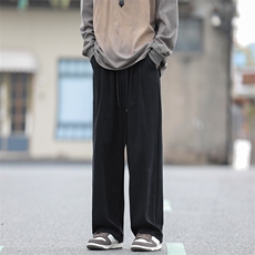 秋季百搭阔腿裤日系cityboy潮牌工装裤直筒休闲裤男K7518-P32，男装休闲裤，星座512-3