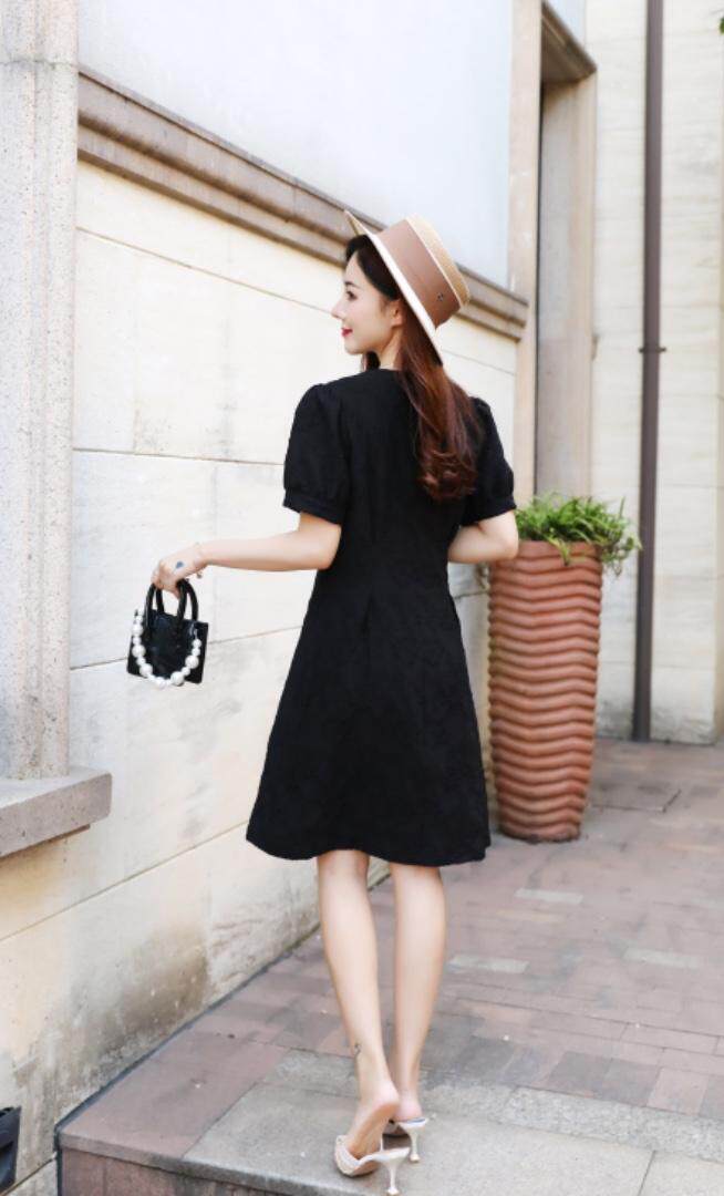 提花刺绣连衣裙，女装连衣裙，天使公主