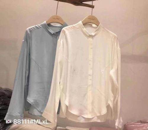 2021S/S春季新款天丝衬衫现货秒发,女装衬衫,雨木其