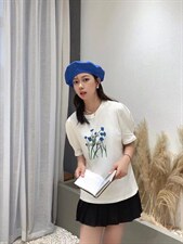 泡泡袖纯T恤,女装T恤,L.F.original邻风