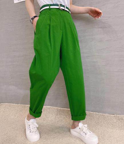 三色老爹裤，女装，哈尼仙贝