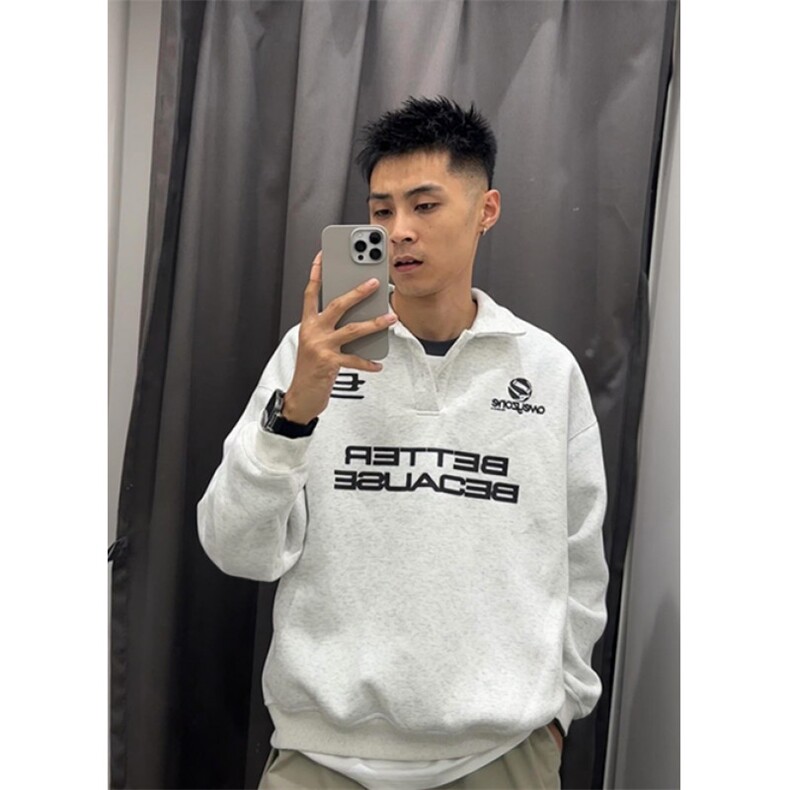 POLO卫衣男春秋休闲宽松长袖t恤男百搭秋天上衣服WY48,男装T恤,星座1116A（原606A-3）