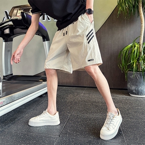 D509-P48            夏季新款短裤男潮流宽松直筒五分裤速干短裤图片