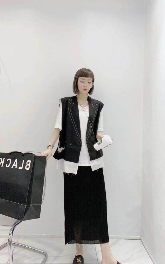 新款百搭超薄马夹，女装马夹，冰雪兒