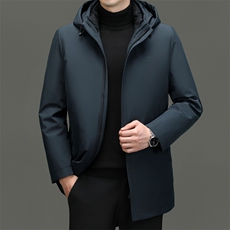 BN82311钱塘2020-2商务百搭冬季厚款中年男士90鸭绒羽绒服P245，男装羽绒服，钱塘207-2
