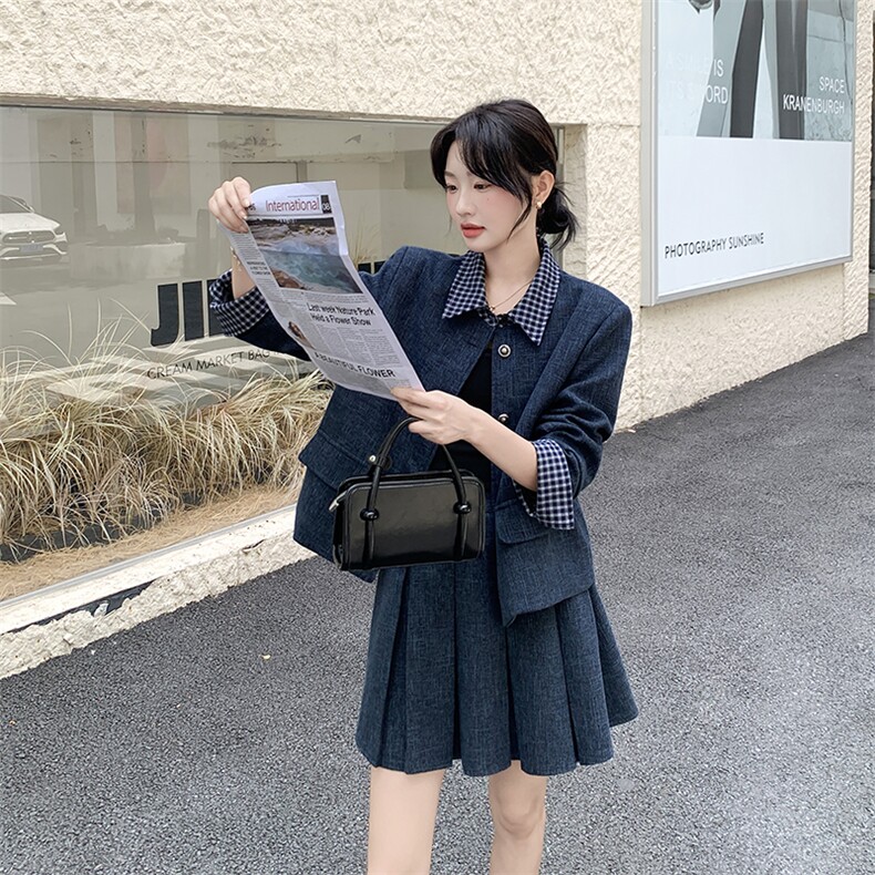 新款大货，小香风两件套2B113-2522-p195--K298,女装套装/套裙,2B113